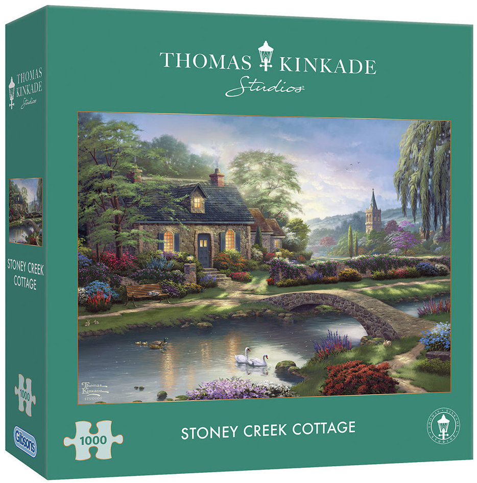 Kinkade: Stenhuset, 1000 brikker