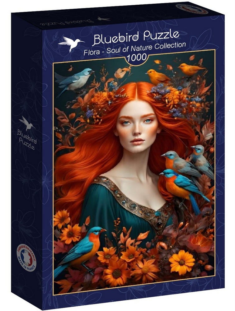 Gudinden Flora, 1000 brikker