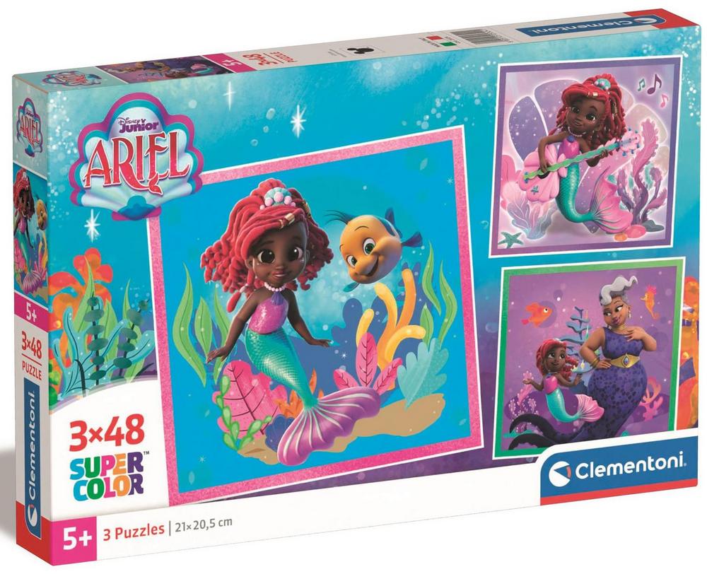 Disney: Ariel, 3x48 brikker