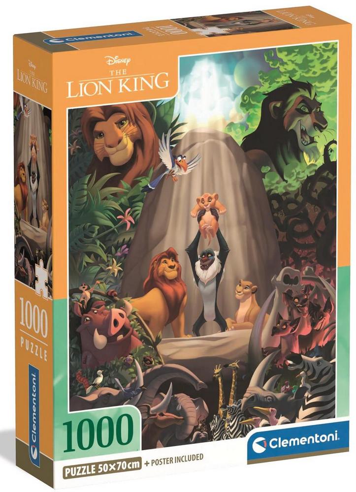 Disney: Løvernes Konge - Kongesletten, 1000 brikker