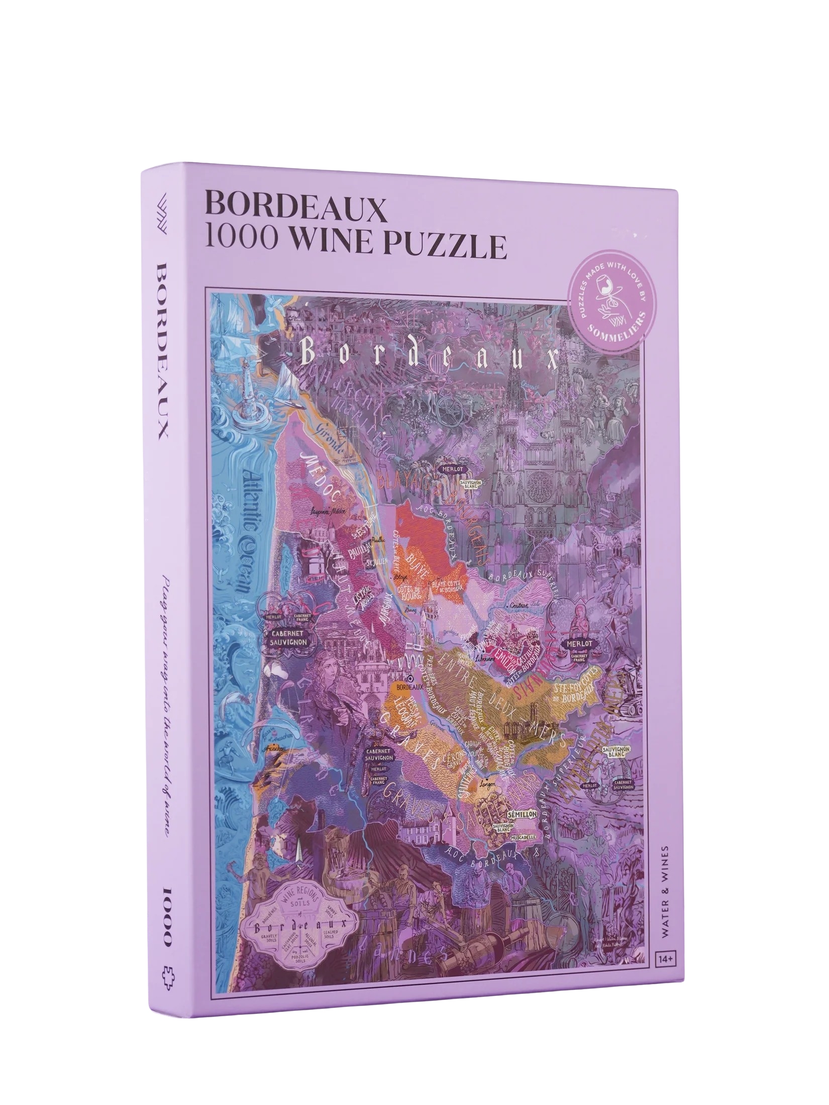 Vin: Frankrig - Bordeaux, 1000 brikker
