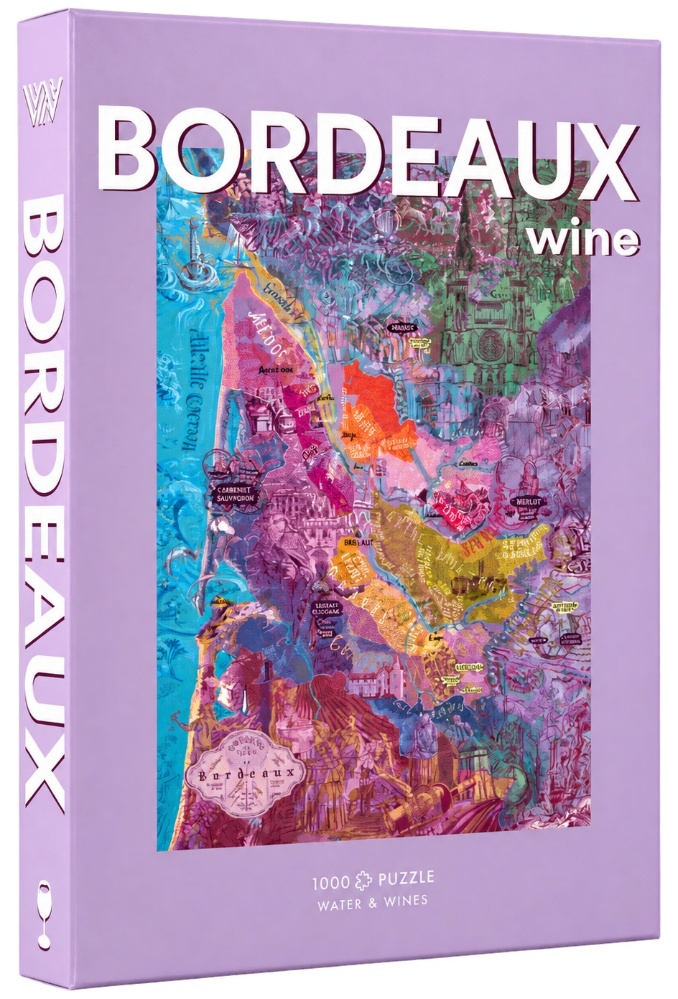 Vin: Frankrig - Bordeaux, 1000 brikker