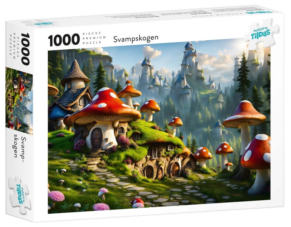 Svampebyen, 1000 brikker