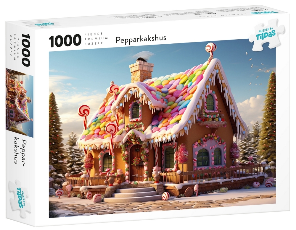 Honningkagehuset, 1000 brikker