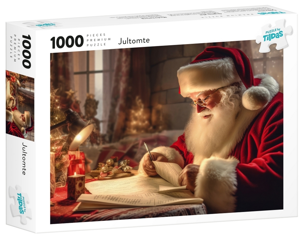 Julemandens ønskeseddel, 1000 brikker