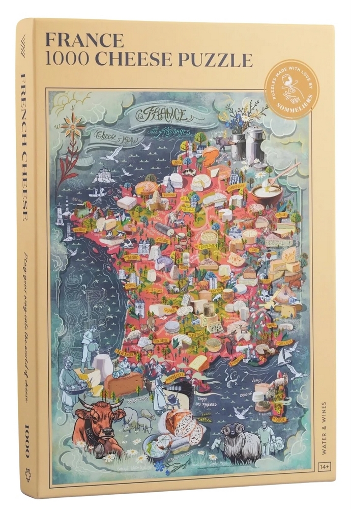 Frankrig: Ost, 1000 brikker