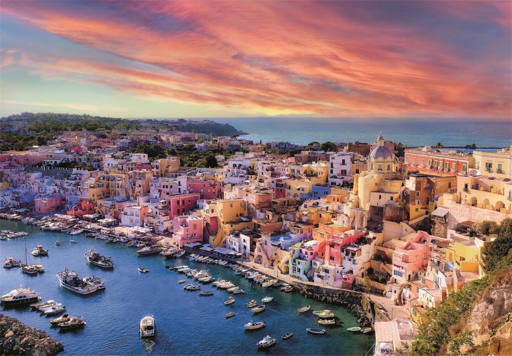 Italien: Procida, 1500 brikker