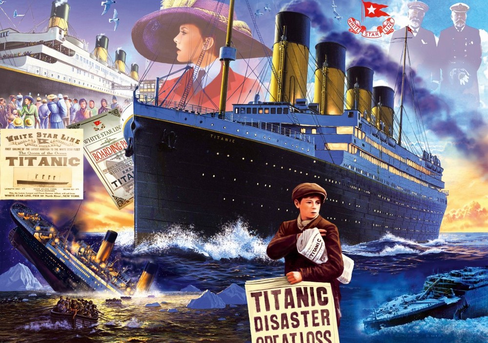 Crisp: Titanic, 2000 brikker