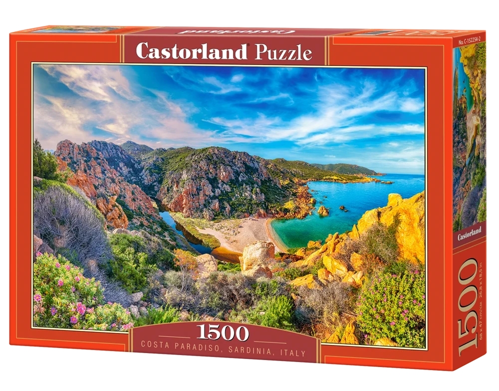 Italien: Sardinien - Costa Paradiso, 1500 brikker