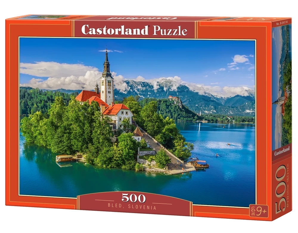 Bled, Slovenien, 500 brikker