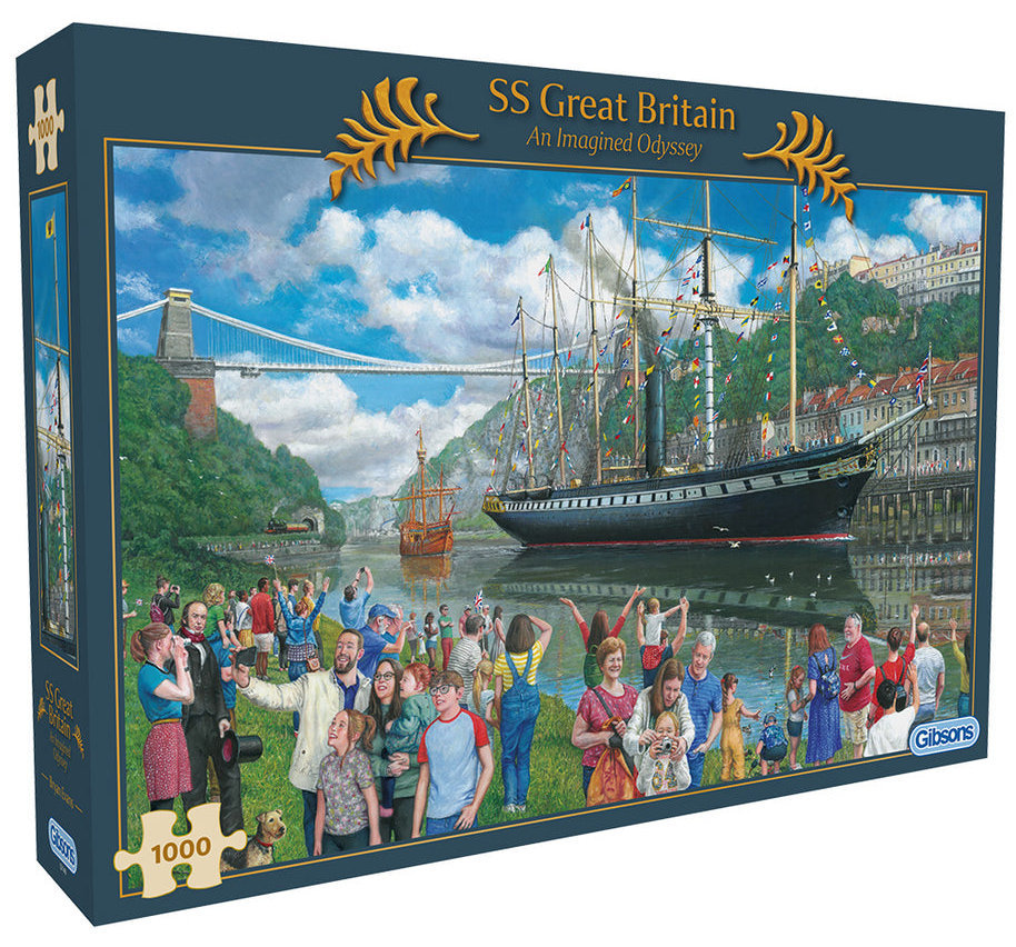 SS Great Britain, 1000 brikker