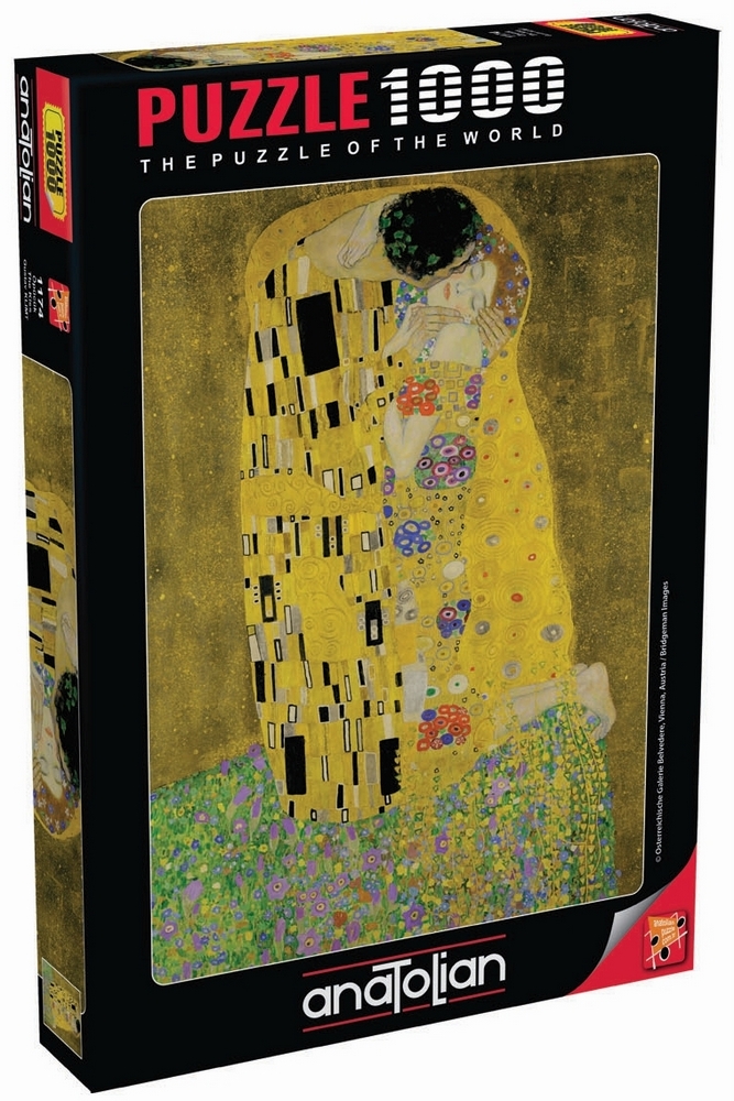 Klimt: Kysset, 1000 brikker