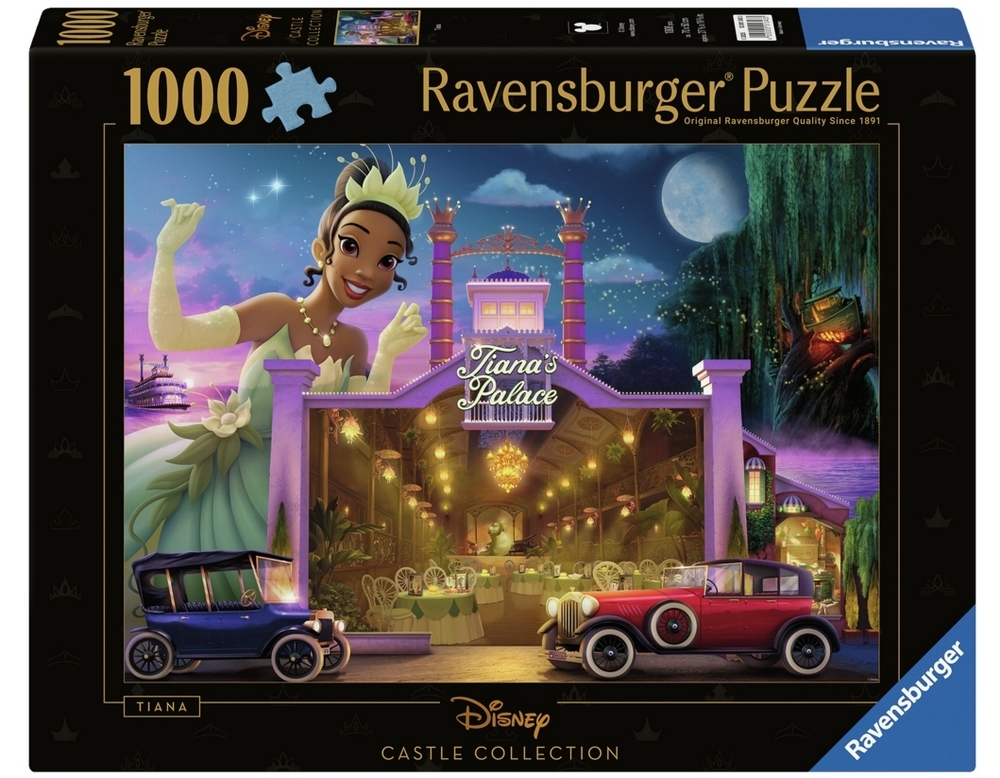 Ravensburger Puslespil - Disney slotte: Tiana, 1000 brikker