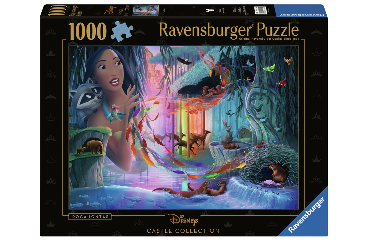 Ravensburger Puslespil - Disney slotte: Pocahontas, 1000 brikker