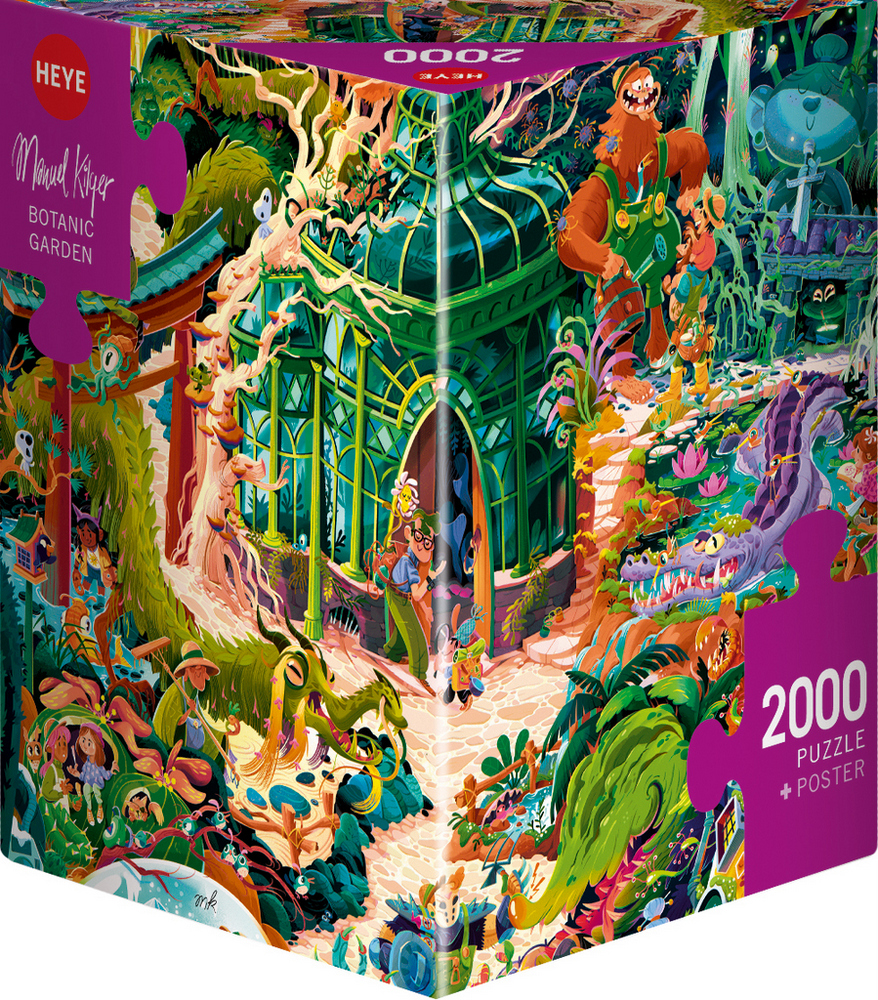 Botanisk have, 2000 brikker