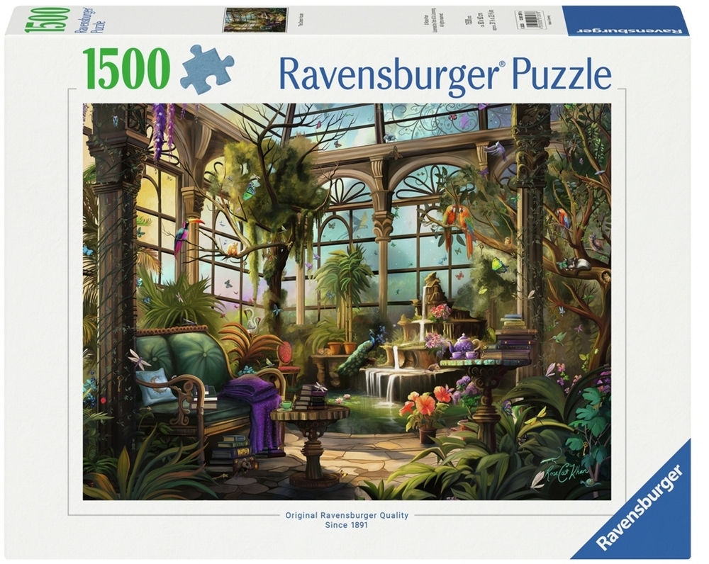 Ravensburger Puslespil - Khan: Orangeriet, 1500 brikker
