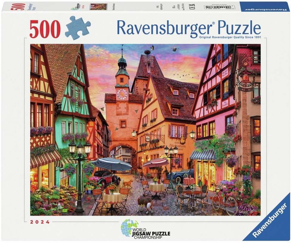 Tyskland: Rothenburg ob der Tauber, 500 brikker