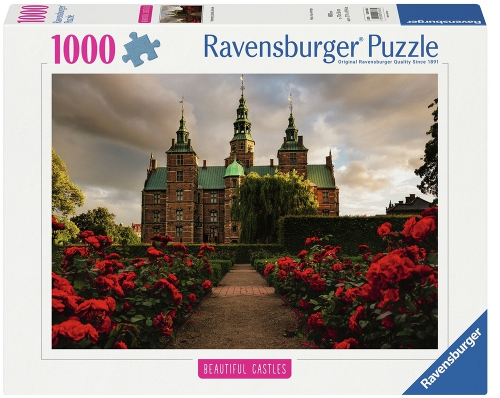 Ravensburger Puslespil - Rosenborg Slot, 1000 brikker