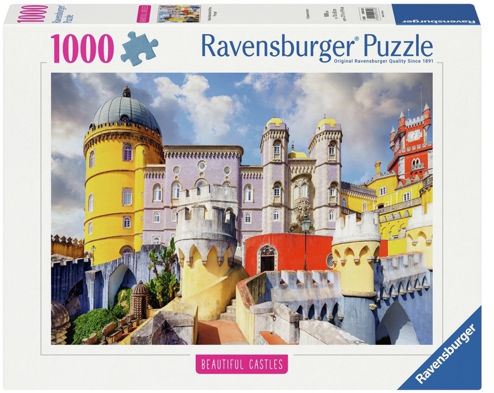 Ravensburger Puslespil - Portugal: Pena-paladset, 1000 brikker