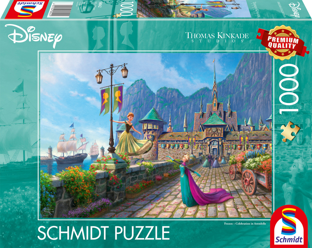 Disney: Kinkade - Frost, 1000 brikker