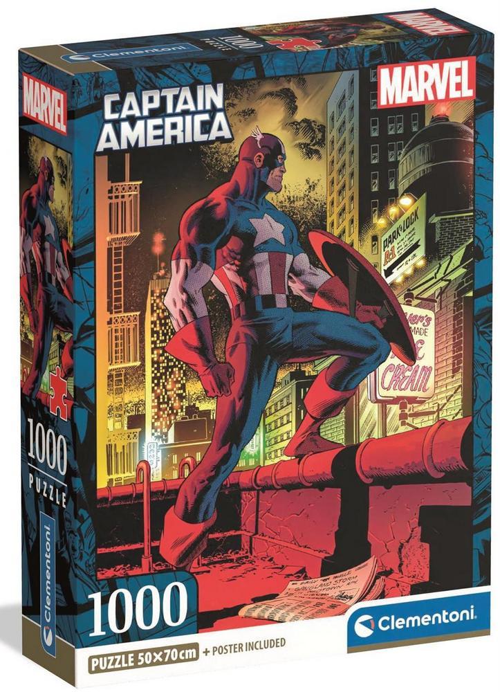 Marvel: Avengers - Captain America, 1000 brikker