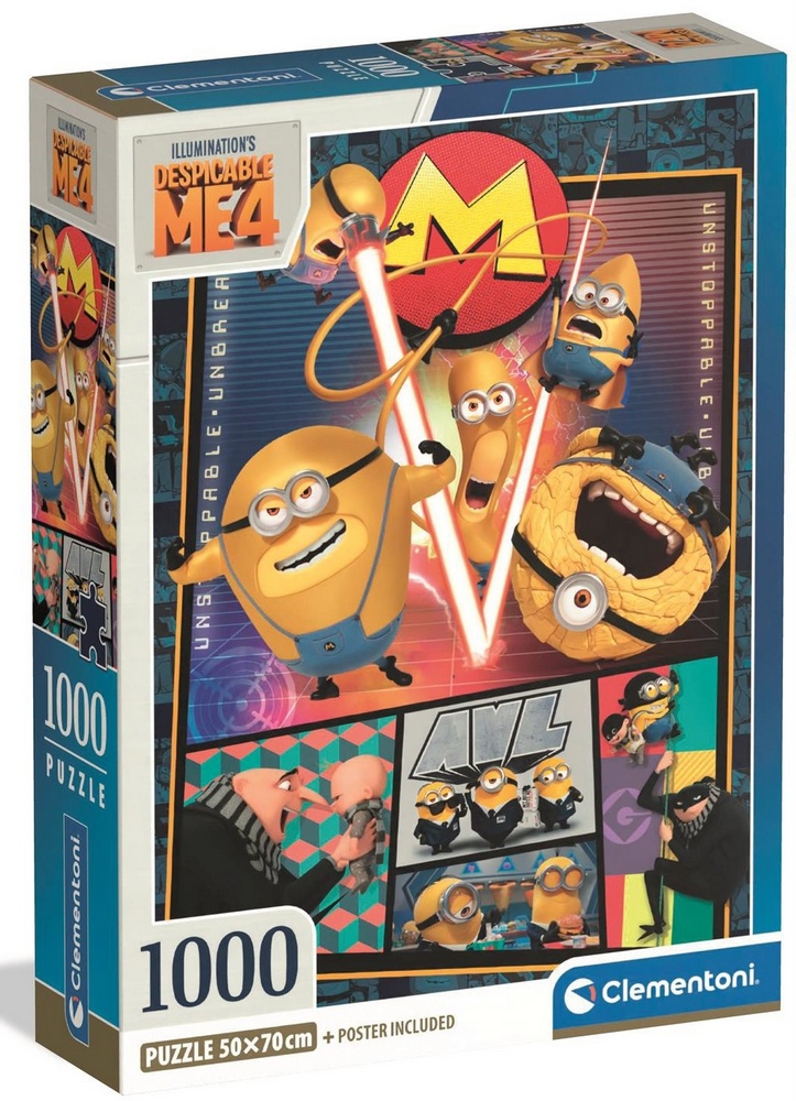 Minions: Grusomme Mig 4, 1000 brikker