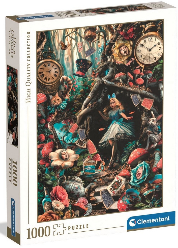Alice i Eventyrland, 1000 brikker