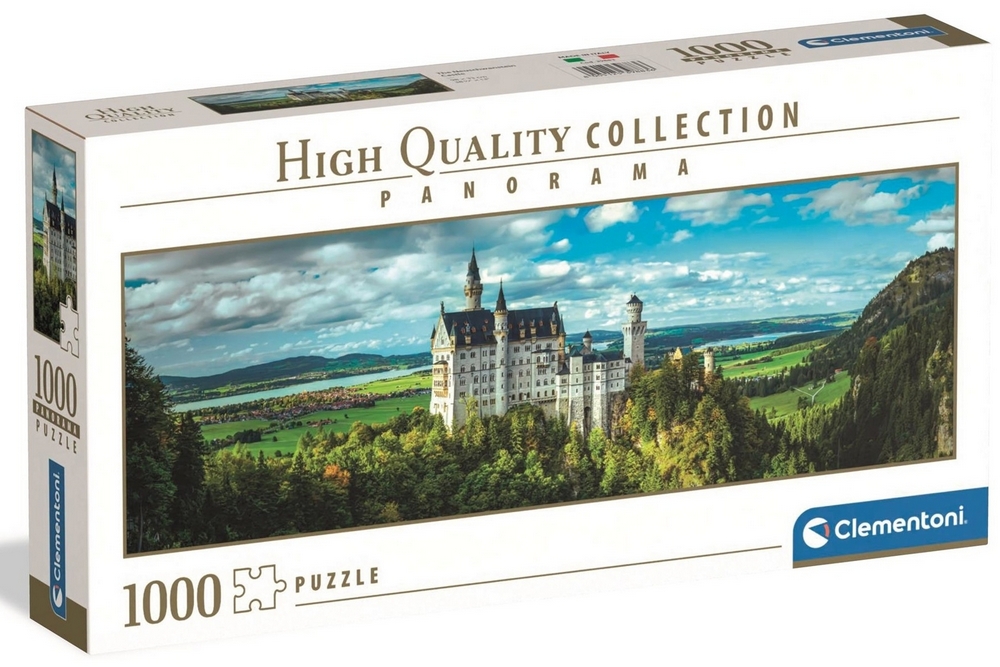 Neuschwanstein - Panorama, 1000 brikker