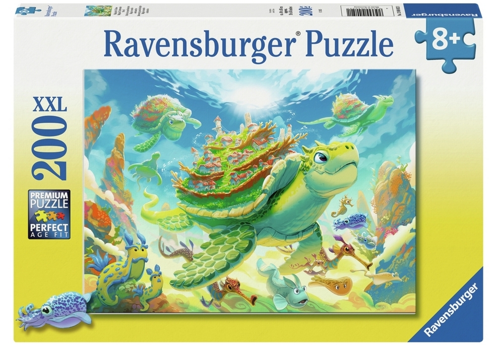 Ravensburger Puslespil - Magisk verden i havet, 200 brikker