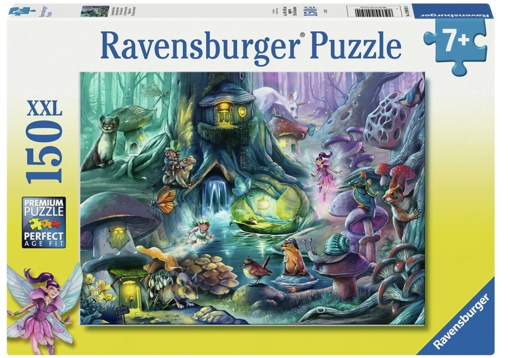 Ravensburger Puslespil - Den magiske skov, 150 brikker