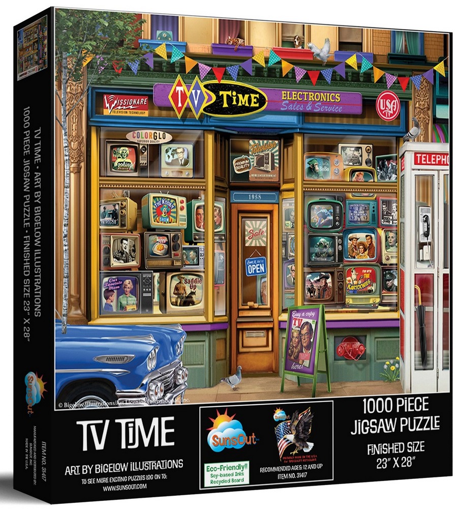 TV-butikken, 1000 brikker