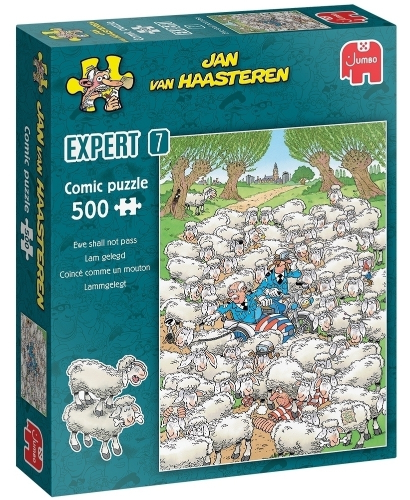 Får aldrig lov at passere!, 500 brikker