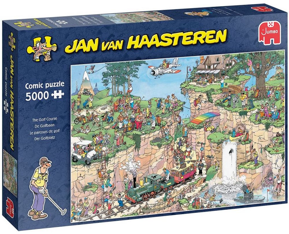 Jan Van Haasteren Puslespil - Golf turnering, 5000 brikker