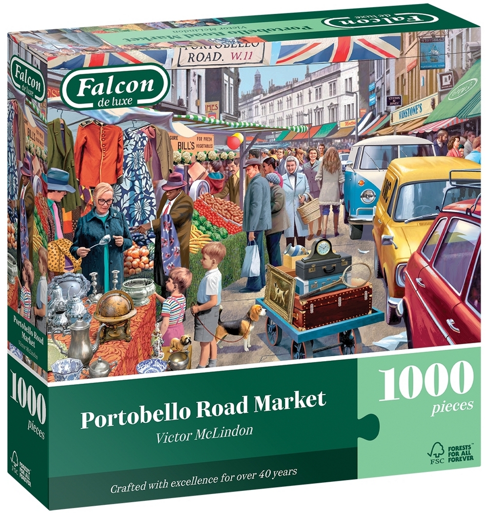 McLindon: Portobello Road, London, 1000 brikker