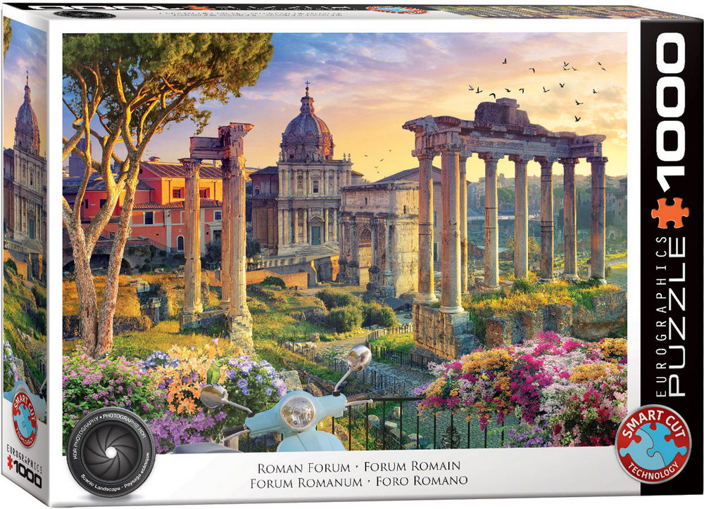 Rom: Forum Romanum, Italien, 1000 brikker