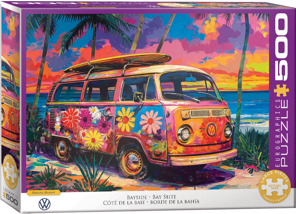 VW: Ved stranden, 500 brikker