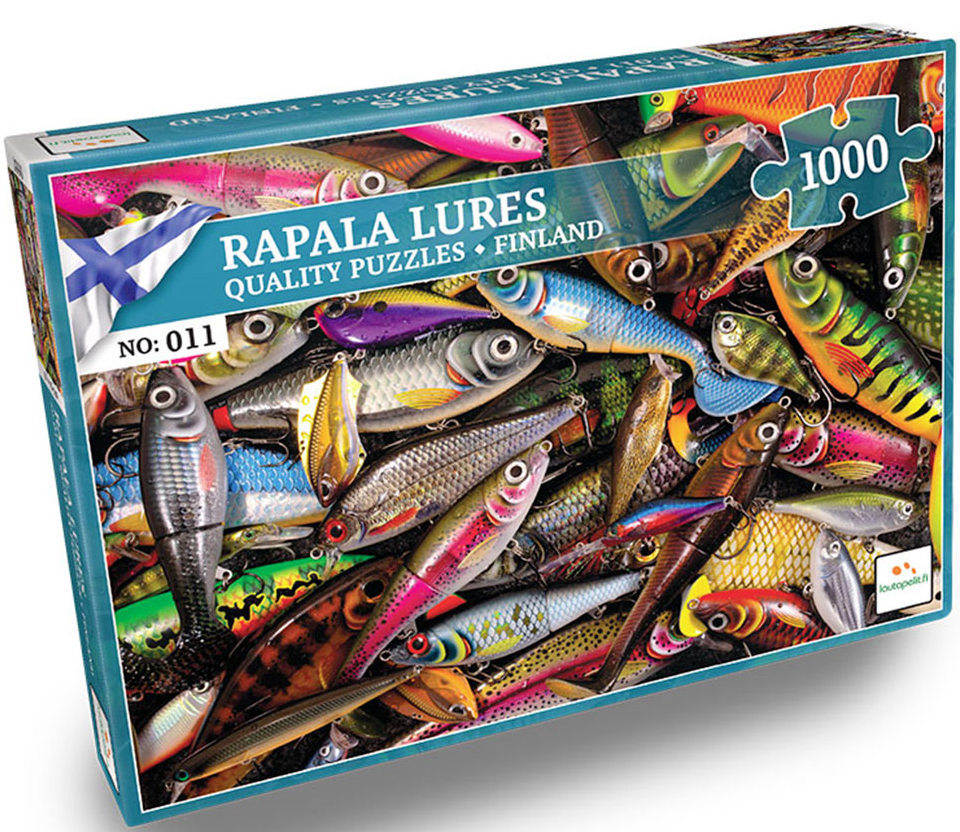 Lystfiskerens blink, 1000 brikker