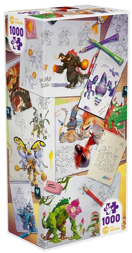 King of Tokyo: Monstre, 1000 brikker