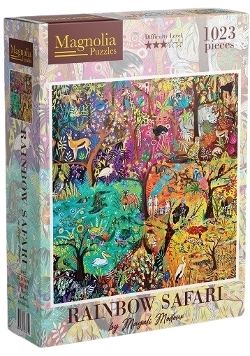 Safari: Vilde dyr, 1000 brikker
