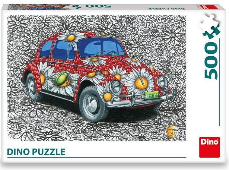 VW: Den malede Beetle, 500 brikker