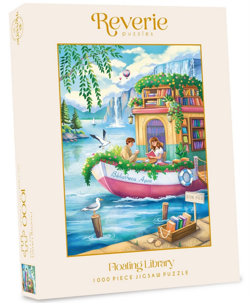 Det flydende bibliotek, 1000 brikker