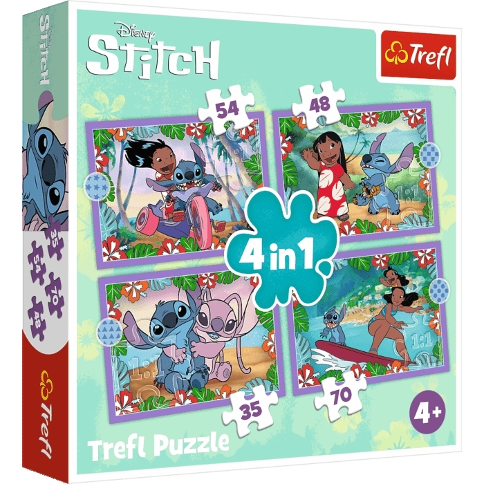 Disney: Stitch, 4 i 1, 35 brikker
