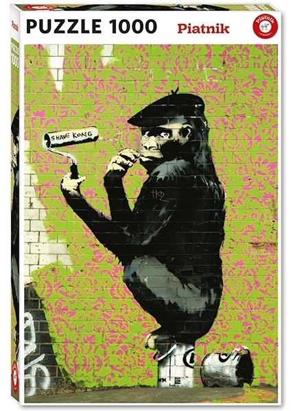 Banksy: Gadekunst med attitude, 1000 brikker