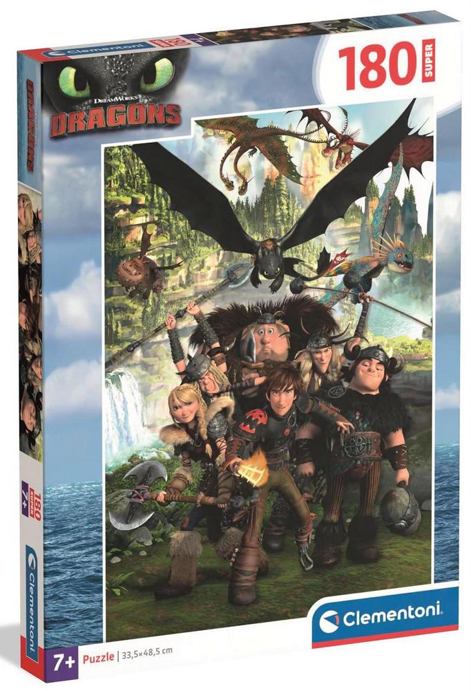 Sådan træner du din drage, 104 brikker