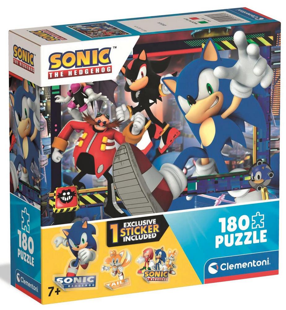 Sonic: Klar til kamp, 180 brikker
