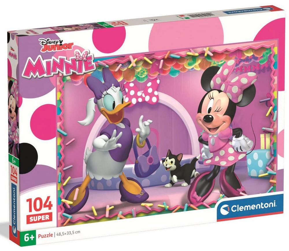 Disney: Minnie og Andersine på tur, 104 brikker