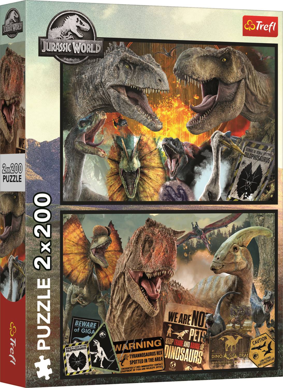 Jurassic World, 2x200 brikker