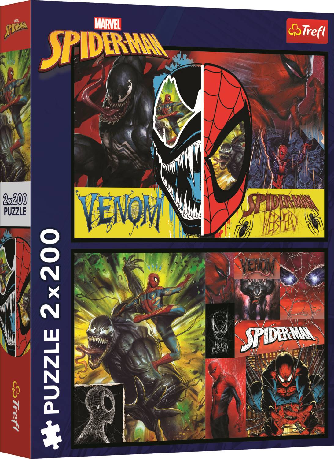 Marvel: Spider-Man og Venom, 2x200 brikker
