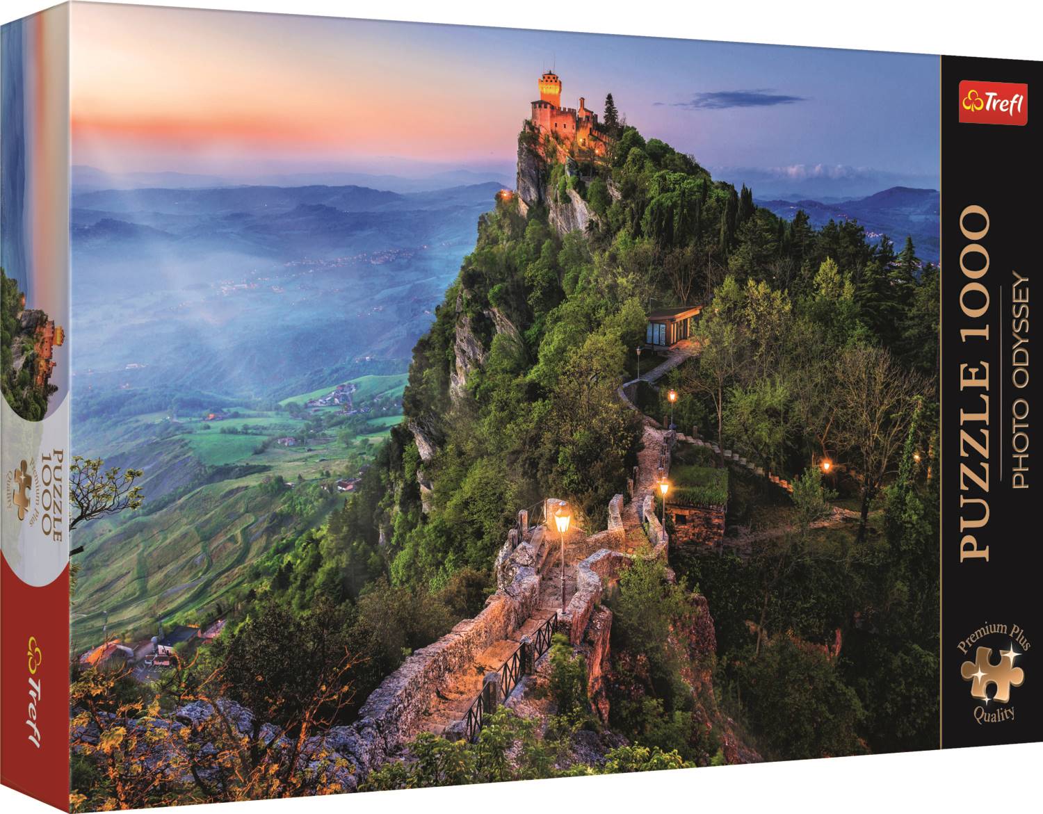 San Marino: Guaita-tårnet, 1000 brikker