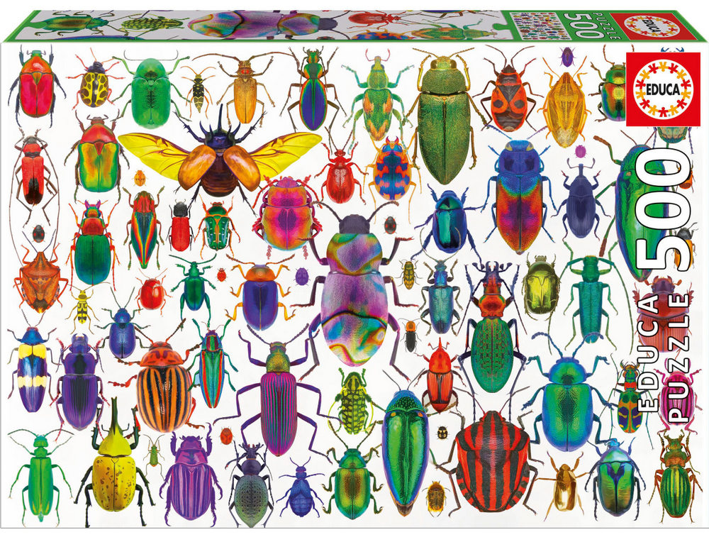 L. Stewart: Billernes farveeksplosion, 500 brikker